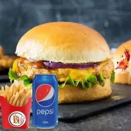 Spicy Chicken Burger Meal